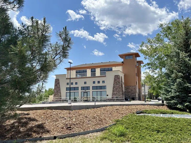 The Business Foundry business campus on a clear day